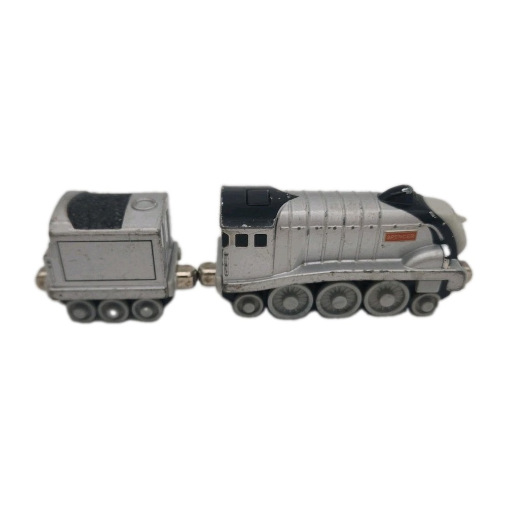 2009 Take 'n Play SPENCER & Tender Car Die Cast Magnetic Thomas The Train 3.25"